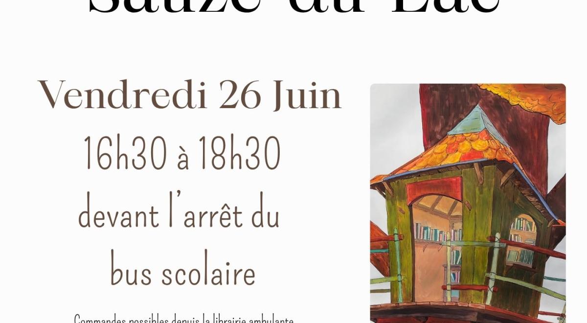 librairie ambulante vendredi 26 juin