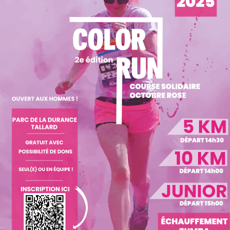 COURSE SOLIDAIRE OCTOBRE ROSE