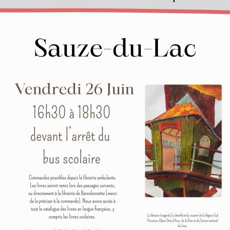 librairie ambulante vendredi 26 juin
