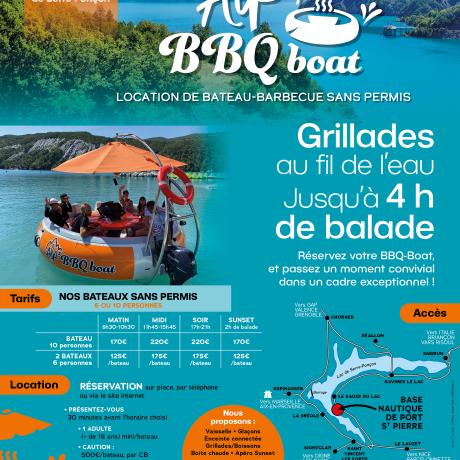 LOCATION DE BATEAU-BARBECUE SANS PERMIS