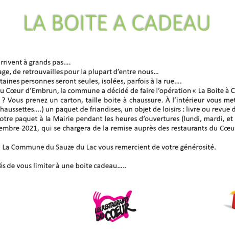 La boite à cadeau