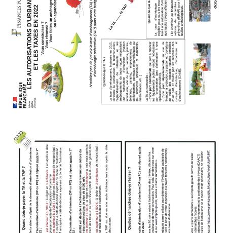 LES AUTORISATIONS D'URBANISME ET LES TAXES EN 2022