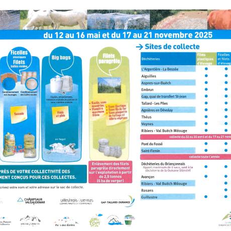 COLLECTE DECHETS AGRICOLES