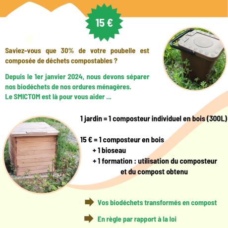 MISE A DISPOSITION DE COMPOSTEUR INDIVIDUEL